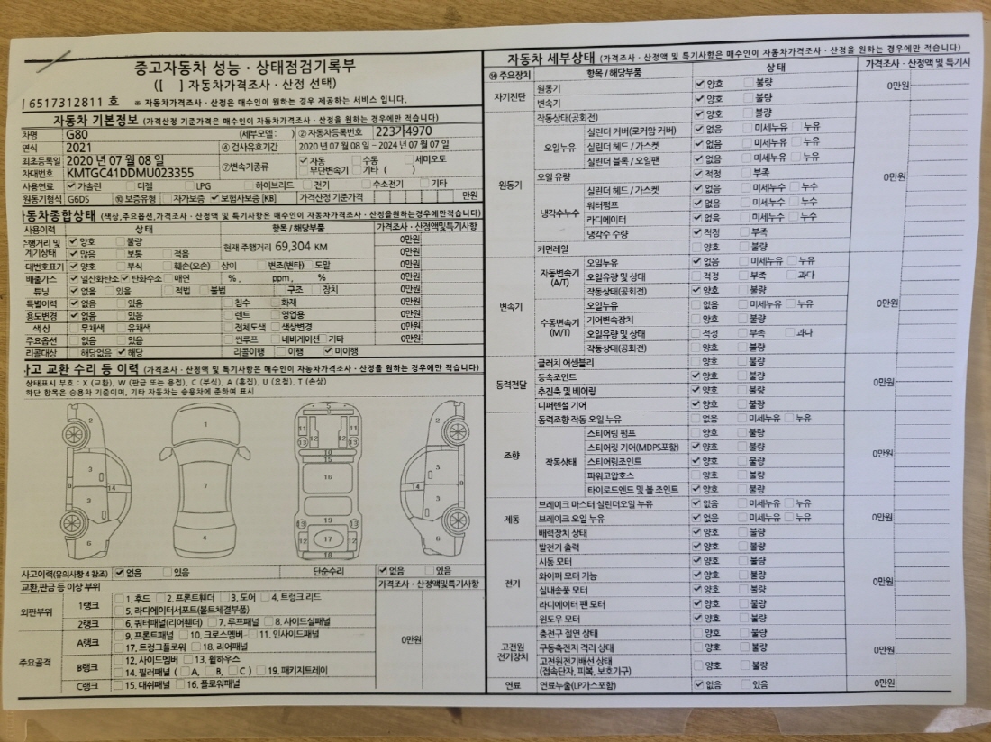 현대 제네시스 G 80