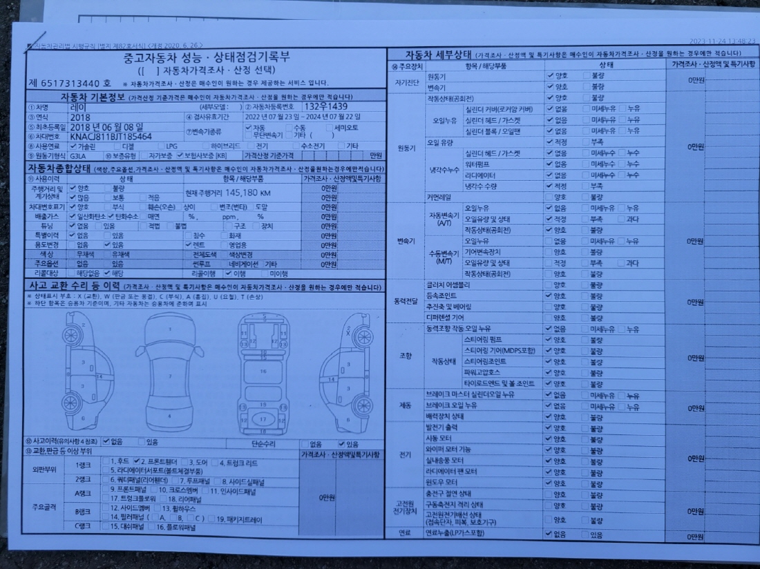 기아 레이 뉴레이